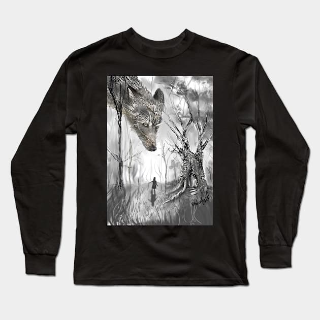 Whats the time Mr Wolf? Long Sleeve T-Shirt by Stufnthat